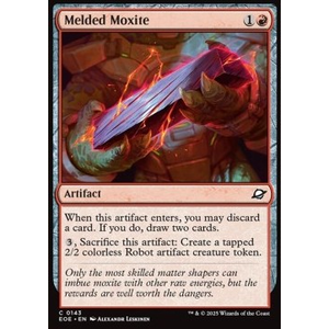 Magic löskort: Edge of Eternities: Melded Moxite