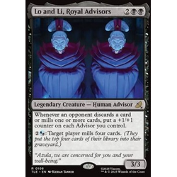 Magic löskort: Avatar: The Last Airbender: Eternal: Lo and Li, Royal Advisors (Foil)