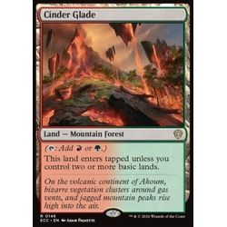 Magic löskort: Magic: Commander: Lorwyn Eclipsed: Cinder Glade