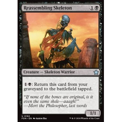 Magic löskort: Magic: The Gathering Foundations: Reassembling Skeleton
