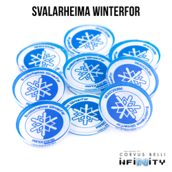 N4 Faction Markers: Svalarheim Winter Force (10 st)