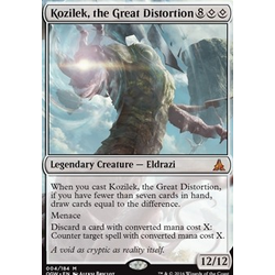 Magic löskort: Oath of the Gatewatch: Kozilek, the Great Distortion
