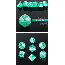Sharp Edge Dice Set - Sea Shore (7)