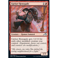 Magic löskort: Kamigawa: Neon Dynasty: Upriser Renegade