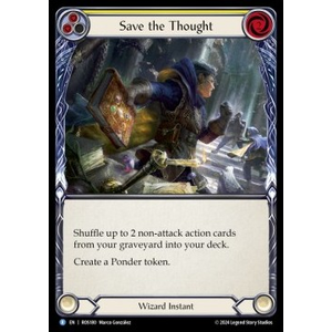FaB Löskort: Rosetta: Save the Thought (Yellow) (Rainbow Foil)
