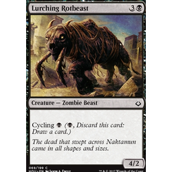 Magic löskort: Hour of Devastation: Lurching Rotbeast
