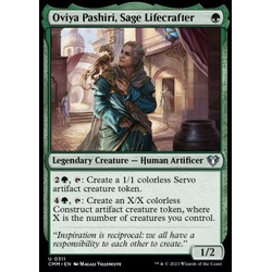 Magic löskort: Commander Masters: Oviya Pashiri, Sage Lifecrafter