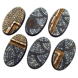 Cobblestone Base, Oval 60mm (4)