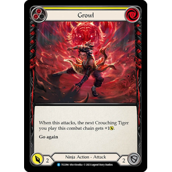 FaB Löskort: Round the Table: Growl (Yellow)