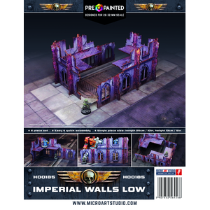 Imperial Walls Low (2) Prepainted
