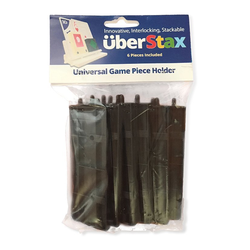 UberStax Universal Game Piece Holder (svart)
