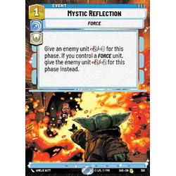 Star Wars: Unlimited Löskort: Shadows of the Galaxy: Mystic Reflection (Hyperspace)