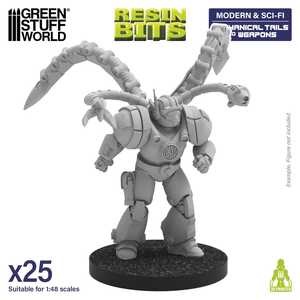 Mechanical Tails and Weapons (x25) (1:48)
