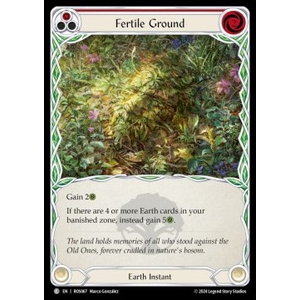 FaB Löskort: Rosetta: Fertile Ground (Red)
