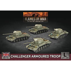 British Challenger Armoured Troop (plastic)