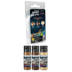 IONIC Real Heavy Metal: Worn Metal Set (3x20 ml)