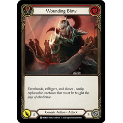 FaB Löskort: Welcome to Rathe Unlimited: Wounding Blow (Red)