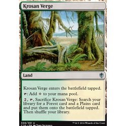 Magic löskort: Commander 2016: Krosan Verge
