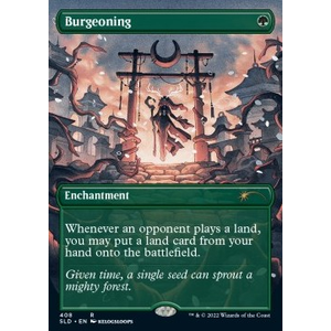 Magic löskort: Secret Lair Drop Series Promo: Burgeoning
