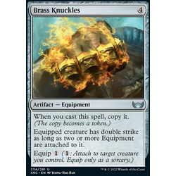 Magic löskort: Streets of New Capenna: Brass Knuckles (Foil)