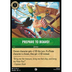 Lorcana Löskort: Azurite Sea: Prepare to Board!
