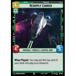 Star Wars: Unlimited Löskort: Jump to Lightspeed: Resupply Carrier