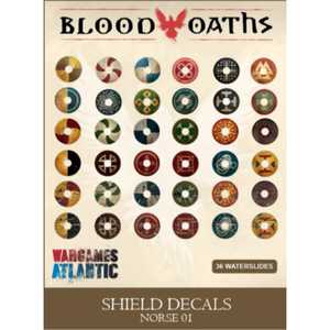 Blood Oaths Shield Decals: Norse #01