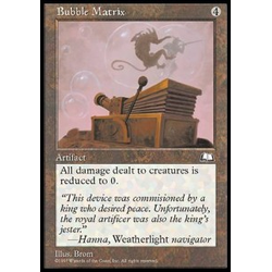 Magic löskort: Weatherlight: Bubble Matrix