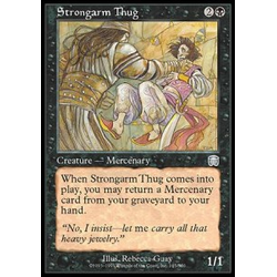 Magic löskort: Mercadian Masques: Strongarm Thug