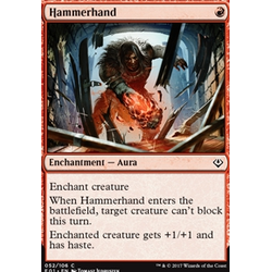 Magic löskort: Archenemy: Nicol Bolas: Hammerhand