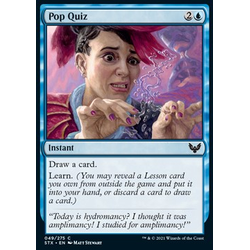 Magic Löskort: Strixhaven: School of Mages: Pop Quiz