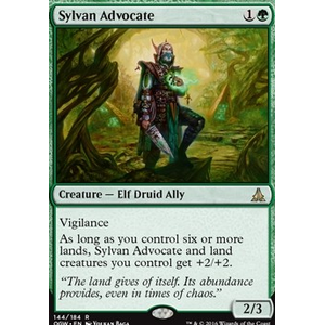 Magic löskort: Oath of the Gatewatch: Sylvan Advocate