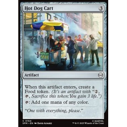 Magic löskort: Magic: the Gathering: Marvel's Spider-Man: Hot Dog Cart