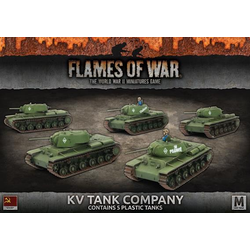 Soviet KV-1/1s Tank Company (Plastic)