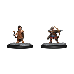 Critical Role Unpainted Miniatures: Lotusden Halfling Ranger Male (2)