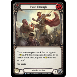 FaB Löskort: Monarch Unlimited: Plow Through (Red)