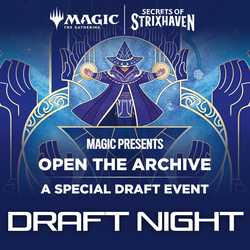 Draft Night: Secrets of Strixhaven 'Open the Archive' - Lördag 30 Maj 16:00