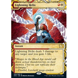 Magic Löskort: Strixhaven: Mystical Archive: Lightning Helix (alternative art) (Foil)