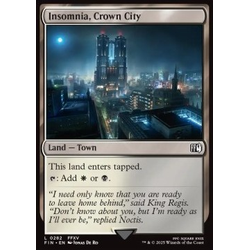 Magic löskort: Magic: The Gathering - FINAL FANTASY: Insomnia, Crown City