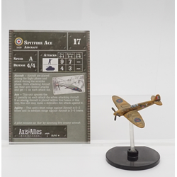 A&A Miniatures Game: U.K: Spitfire Ace 18/60