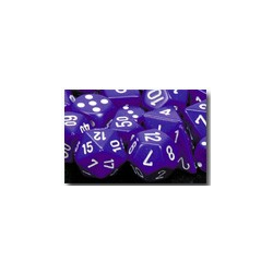 Opaque: Purple/white (7-Die set)