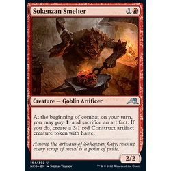 Magic löskort: Kamigawa: Neon Dynasty: Sokenzan Smelter (Foil)