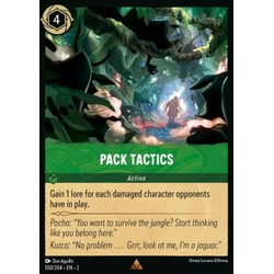 Lorcana Löskort: Rise of the Floodborn: Pack Tactics