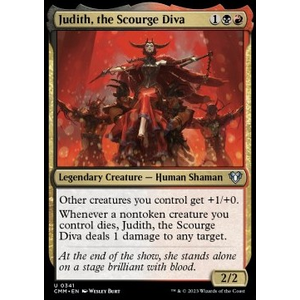 Magic löskort: Commander Masters: Judith, the Scourge Diva