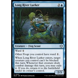 Magic löskort: Bloomburrow: Long River Lurker (Foil)