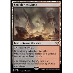 Magic löskort: Commander Masters: Smoldering Marsh