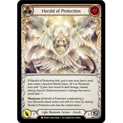 FaB Löskort: Monarch Unlimited: Herald of Protection (Red)