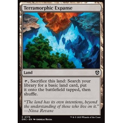Magic löskort: Magic: Commander: Aetherdrift: Terramorphic Expanse