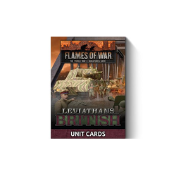 Flames of War: Late War Leviathans - British Unit Cards