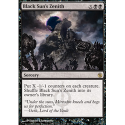 Magic löskort: Mirrodin Besieged: Black Sun's Zenith